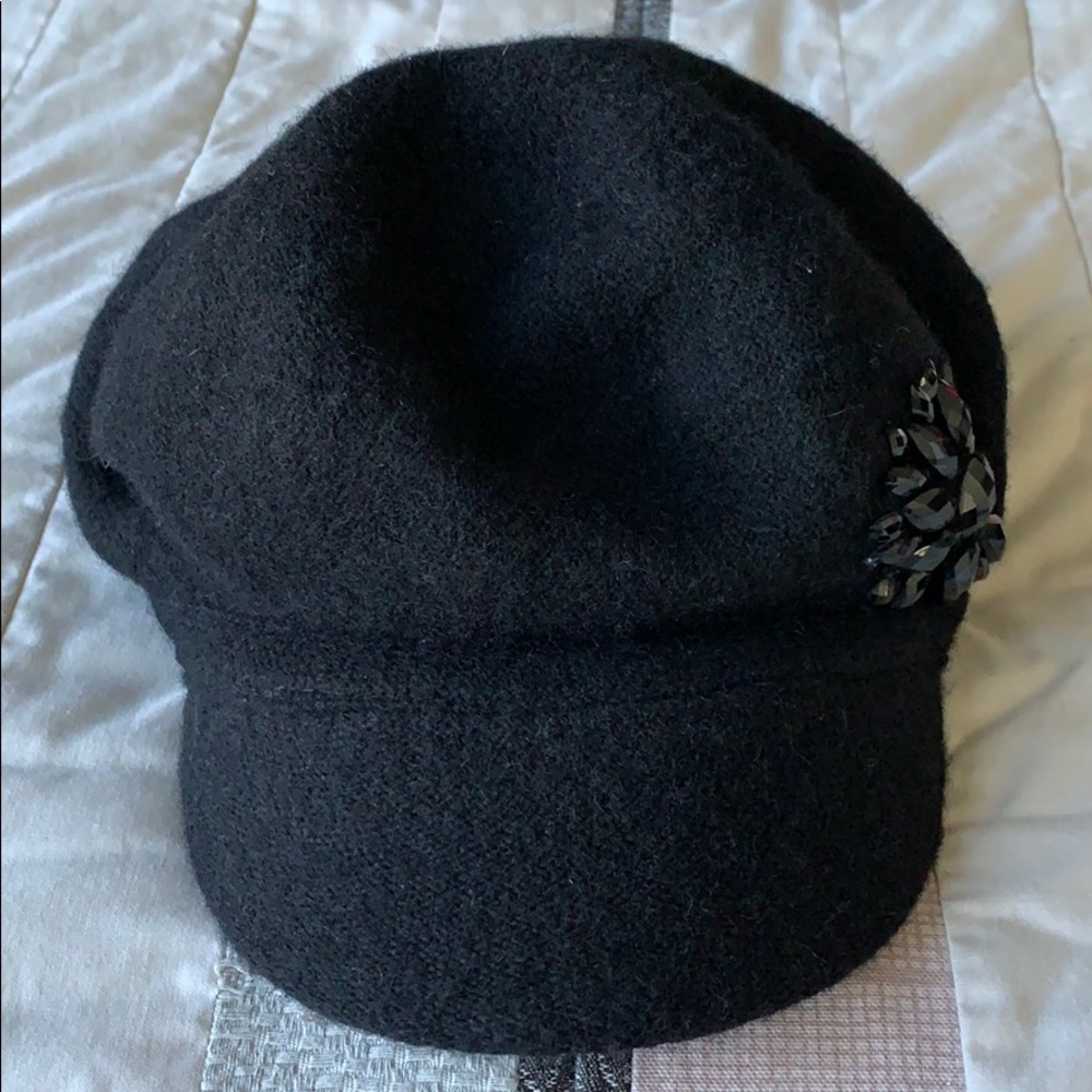 Brigette Bailey embellished wool cap